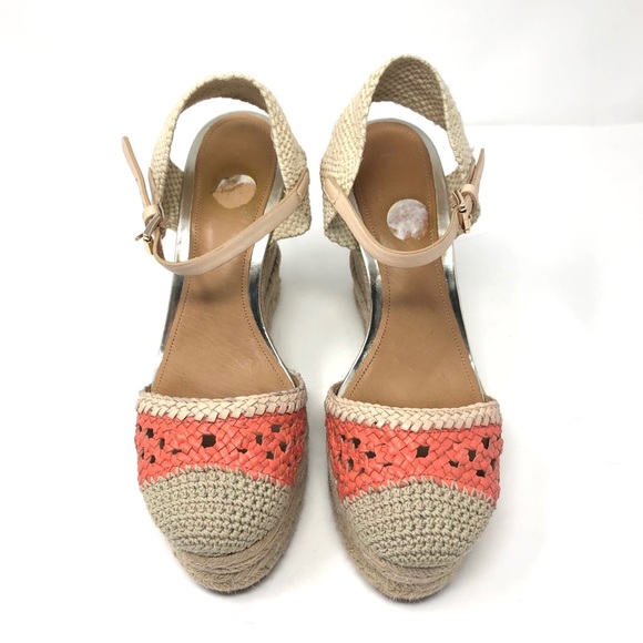 COACH crochet wedge sandals, size 9 - Picture 1 of 16